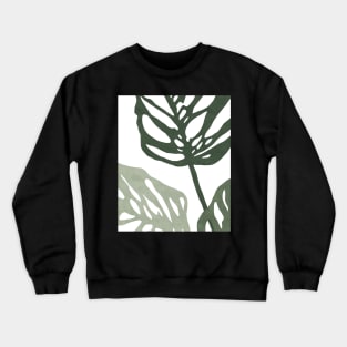 Monstera illustration Crewneck Sweatshirt